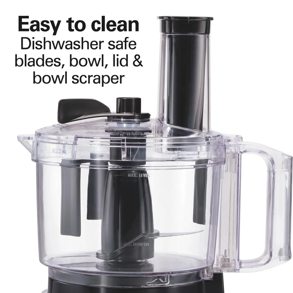 8-Cup Food Processor/Chopper with Bowl Scraper