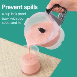 4-Cup Stack & Snap™ Compact Food Processor with Blending