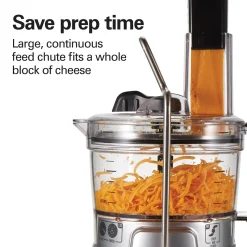 8-Cup Stack & Snap™ Food Processor with Bowl Scraper & Adjustable Slicing