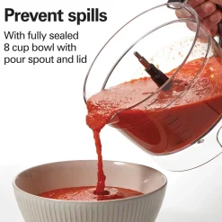 8-Cup Stack & Snap™ Food Processor with Bowl Scraper & Adjustable Slicing