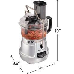 8-Cup Stack & Snap™ Food Processor with Bowl Scraper & Adjustable Slicing