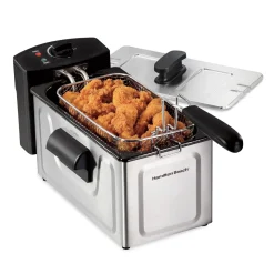 Deep Fryer, 1.9 Liter/8 Cup Oil Capacity, 6 Cup Food Capacity