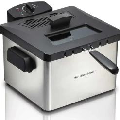 Deep Fryer, 5 Liters/21 Cup Oil Capacity with Easy-Pour Oil Spout