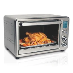 Digital & Convection Toaster Oven with Rotisserie, Stainless Steel