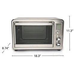 Digital & Convection Toaster Oven with Rotisserie, Stainless Steel