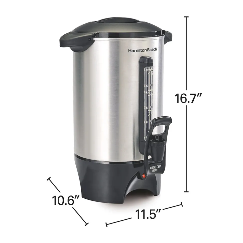 Dispensing Coffee Urn, 45 Cup Capacity