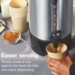 Dispensing Coffee Urn, 45 Cup Capacity