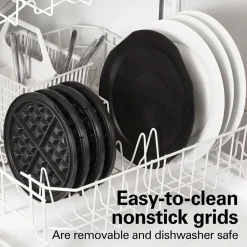 Double Belgian Waffle Maker