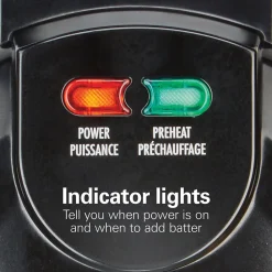 Double Belgian Waffle Maker