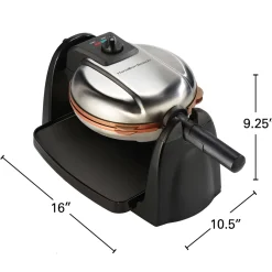 Durathon® Removable-Grid Belgian Waffle Maker