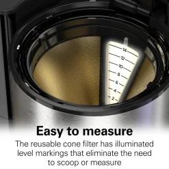 Easy Measure 14 Cup Coffee Maker