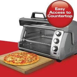 Easy Reach® Toaster Oven with Roll-Top Door