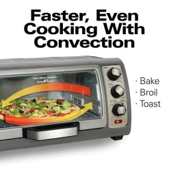 Easy Reach® Toaster Oven with Roll-Top Door