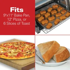 Easy Reach® Toaster Oven with Roll-Top Door