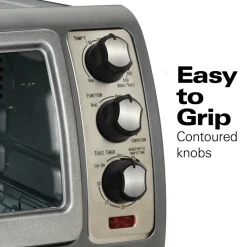 Easy Reach® Toaster Oven with Roll-Top Door