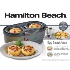 Egg Bites Maker 2 Egg Capacity, Teal