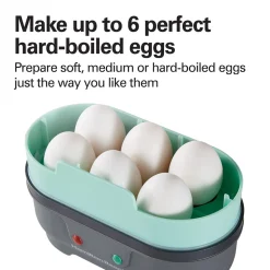 Egg Bites Maker with Hard-Boiled Eggs Insert, Teal