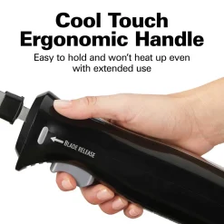 Electric Knife Set with Cool-Touch Ergonomic Handle and Storage Case