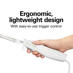 Electric Knife Set with Fork and Case