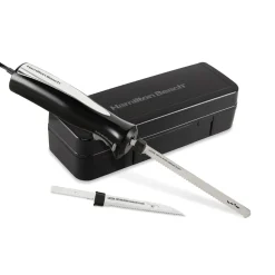 Electric Knife Set with Storage Case