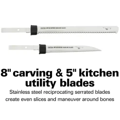 Electric Knife Set with Storage Case