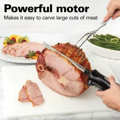 Electric Knife Set with Storage Case