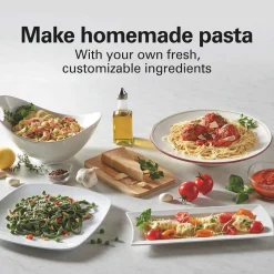 Electric Pasta Machine, Red