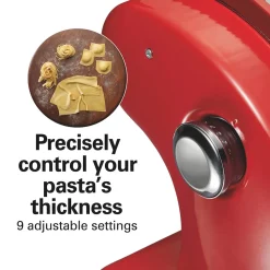 Electric Pasta Machine, Red