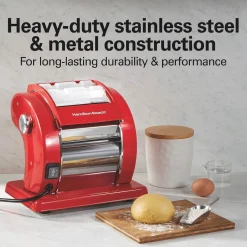 Electric Pasta Machine, Red
