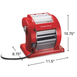 Electric Pasta Machine, Red