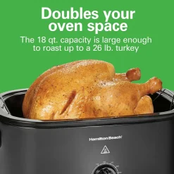 Electric Roaster Oven, 20 Quart Capacity