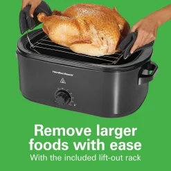 Electric Roaster Oven, 20 Quart Capacity