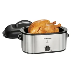 Electric Roaster Oven 22 Quarts, Stainless Steel