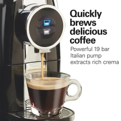 Espresso Maker, Black