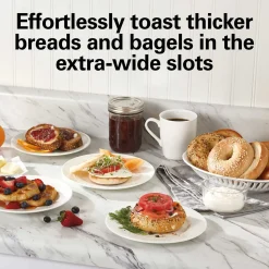 Extra-Wide Slot 4-Slice Toaster