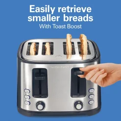 Extra-Wide Slot 4-Slice Toaster