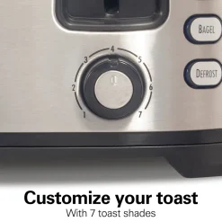 Extra-Wide Slot 4-Slice Toaster