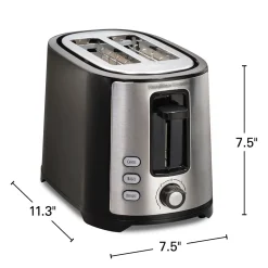 Extra-Wide Slot 2-Slice Toaster