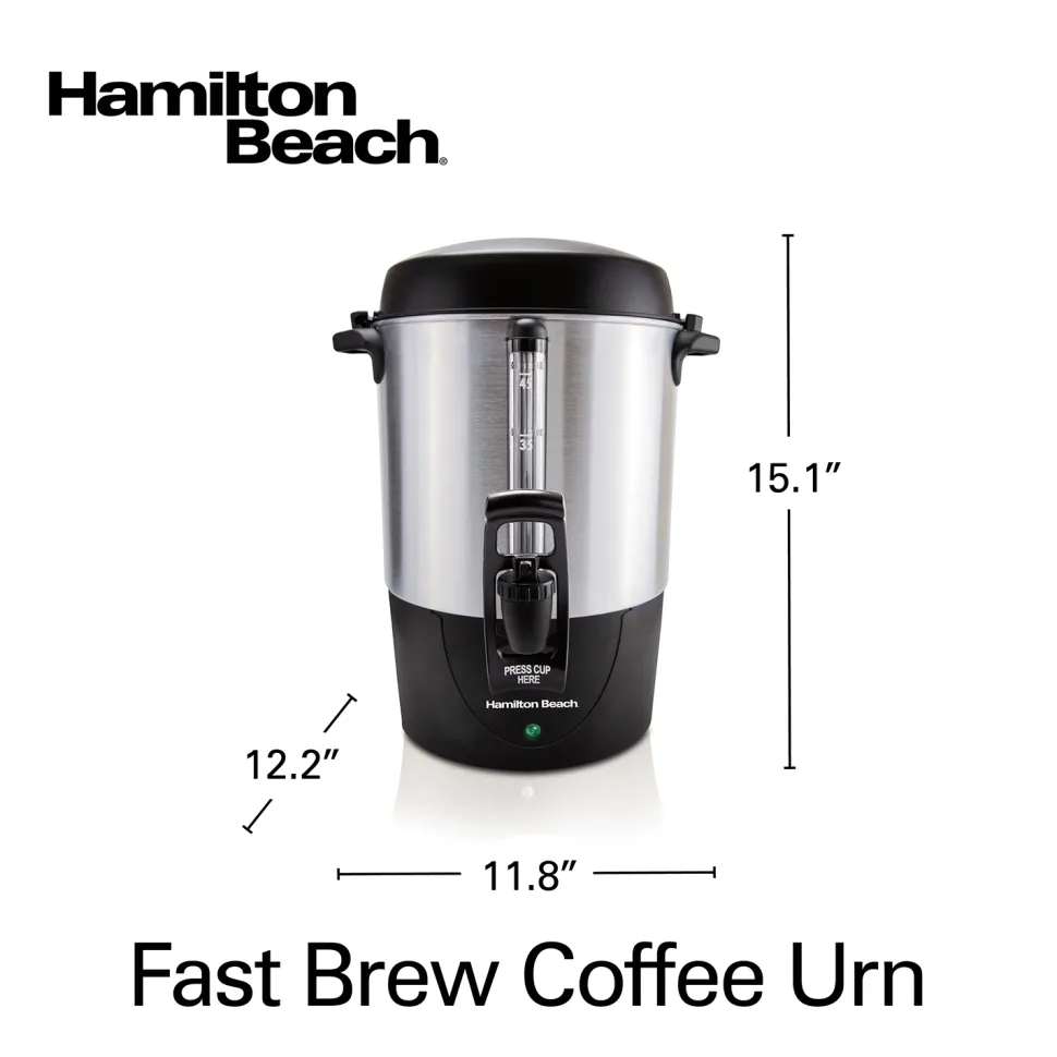 Fast Brew Coffee Urn, 45 Cup Capacity