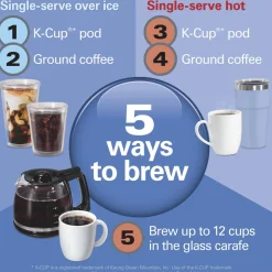 FlexBrew® Advanced 5-in-1 Coffee Maker