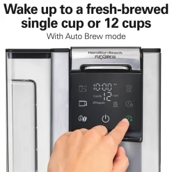 FlexBrew® Advanced 5-in-1 Coffee Maker, Removable Dual-Position, Black & Stainless