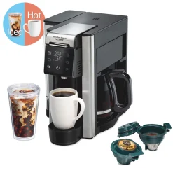 FlexBrew® Advanced 5-in-1 Coffee Maker, Removable Dual-Position, Black