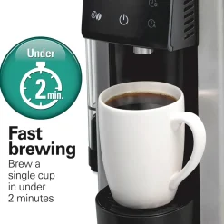 FlexBrew® Advanced 5-in-1 Coffee Maker, Removable Dual-Position, Black