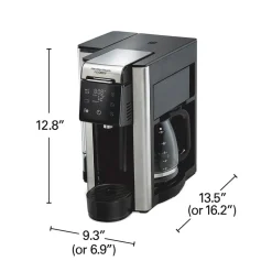 FlexBrew® Advanced 5-in-1 Coffee Maker, Removable Dual-Position, Black