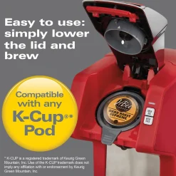 FlexBrew® Single-Serve Coffee Maker, Red