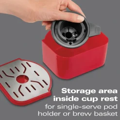 FlexBrew® Single-Serve Coffee Maker, Red