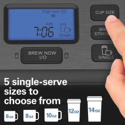 FlexBrew® Trio Coffee Maker, BlackStainless