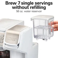 FlexBrew® Trio Coffee Maker, WhiteStainless