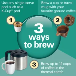 FlexBrew® Trio Coffee Maker with Thermal Carafe