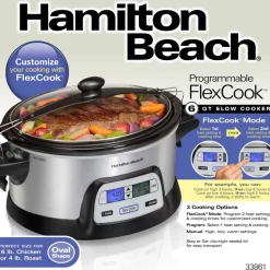 FlexCook™ 6 Qt Stay or Go® Slow Cooker
